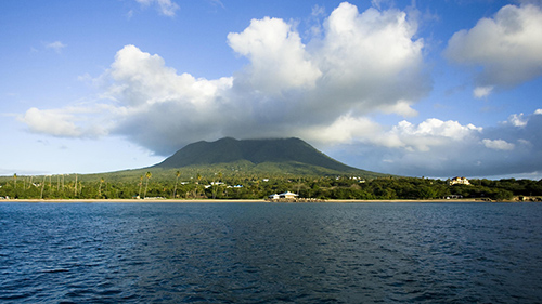 Beautiful Nevis Shore